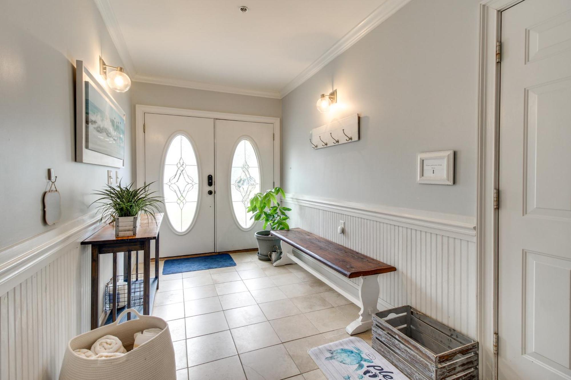 Elegant Tybee Island Townhome, Steps To Beach Extérieur photo