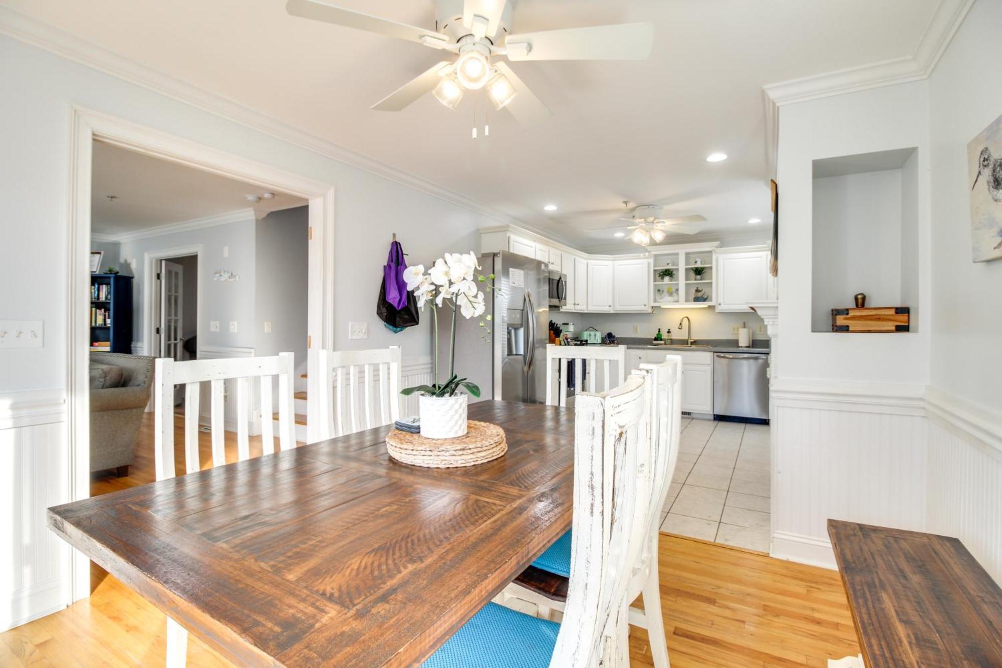 Elegant Tybee Island Townhome, Steps To Beach Extérieur photo
