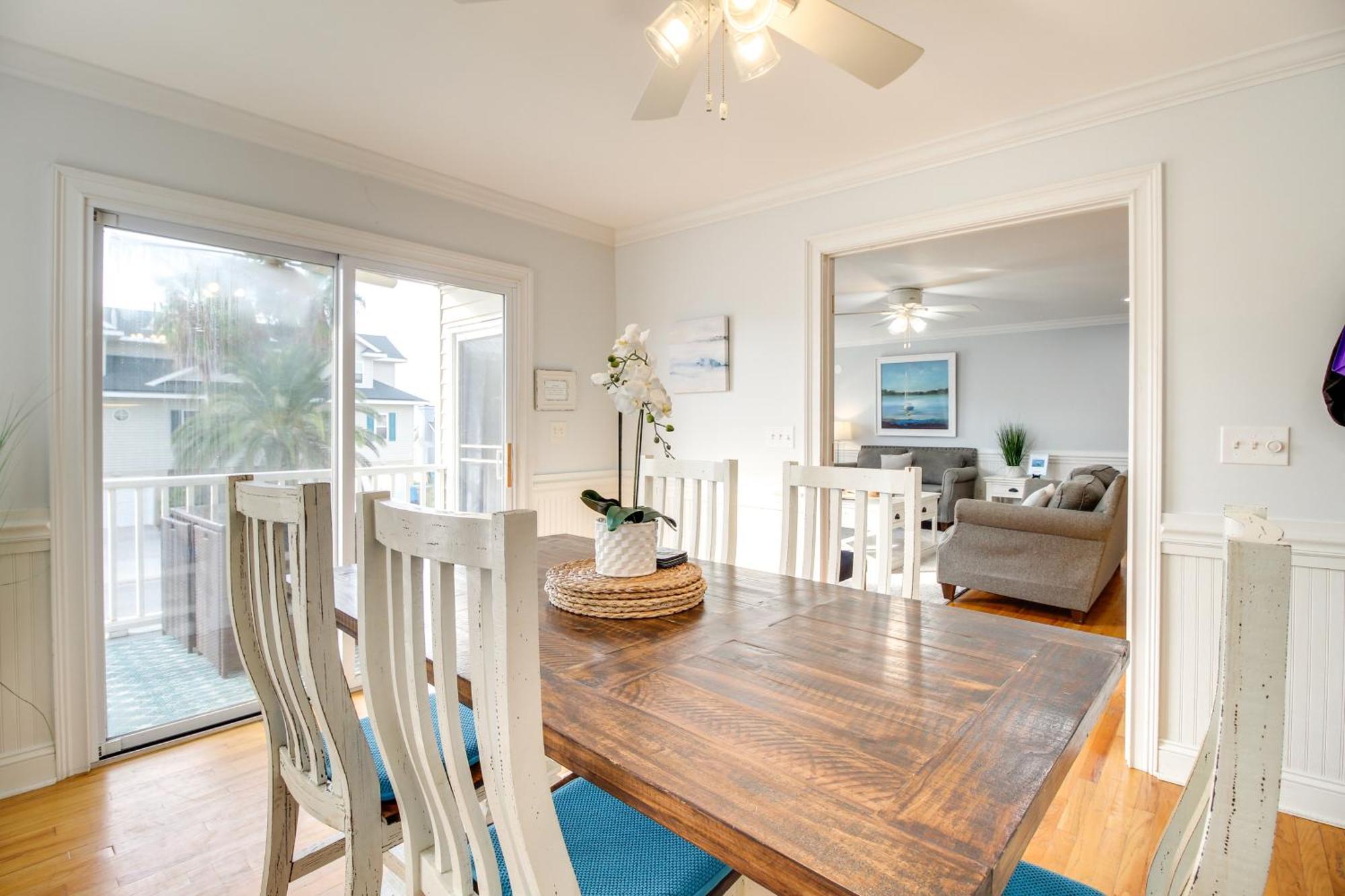Elegant Tybee Island Townhome, Steps To Beach Extérieur photo