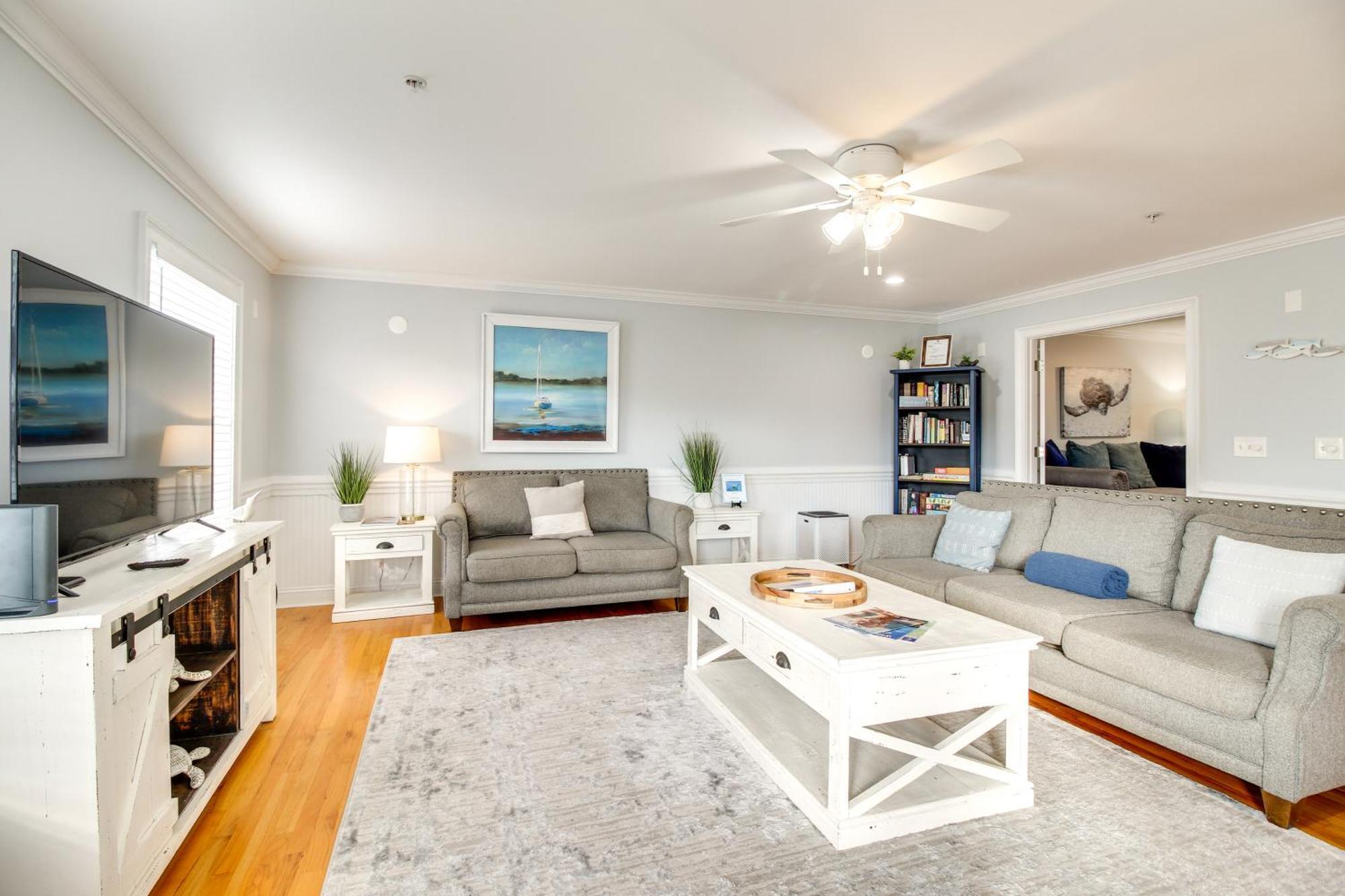 Elegant Tybee Island Townhome, Steps To Beach Extérieur photo