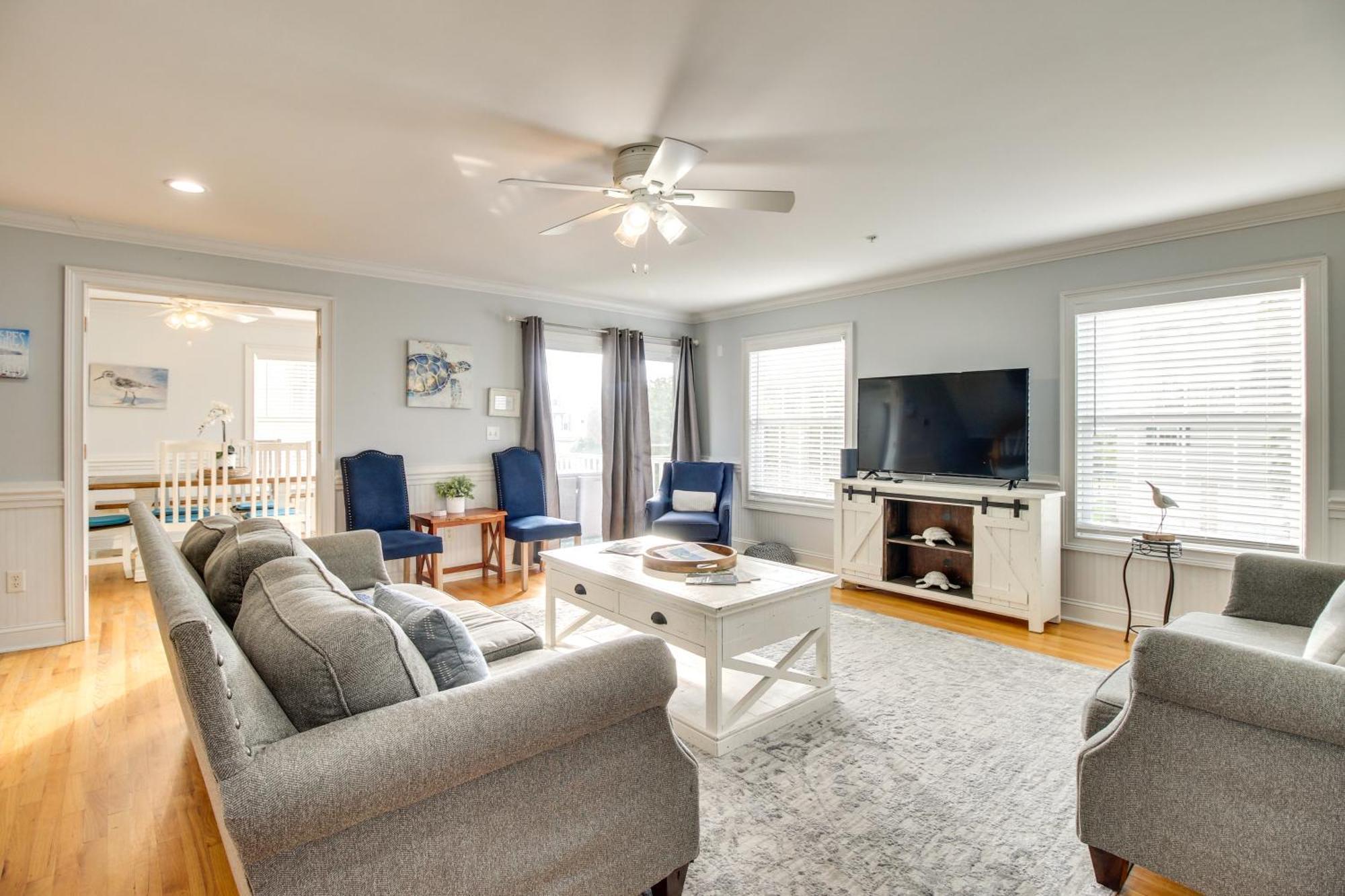 Elegant Tybee Island Townhome, Steps To Beach Extérieur photo